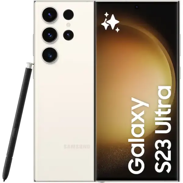 Oferte Black Friday Telefon mobil Samsung Galaxy S23 Ultra, Dual SIM, 8GB RAM, 256GB, 5G, Cream